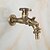 cheap Faucet Accessories-Faucet accessory - Superior Quality Washing Machine tap European Style Copper Antique Brass