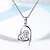 cheap Necklaces-Pendant Necklace Necklace Women&#039;s Classic Cubic Zirconia Silver Plated Simple Fashion Classic Casual / Sporty Sweet Cute Silver 45 cm Necklace Jewelry 1pc for Street Gift Daily Prom Festival