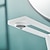 olcso Klasszikus-fürdőszobai mosogató csaptelep - klasszikus galvanizált / festett felületű központi készlet, egy fogantyús, egylyukas csaptelep
