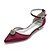 cheap Wedding Shoes-Women&#039;s Wedding Shoes Wedding Flats Bridal Shoes Rhinestone Crystal Flat Heel Ankle Strap Heel Pointed Toe Wedding Satin Ankle Strap Solid Colored Green / Blue White Black