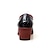 Χαμηλού Κόστους Ανδρικά Oxfords-Ανδρικά Οξφόρδη Παπούτσια Derby Φόρεμα Παπούτσια Παπούτσια Άυξησης Ύψους Βρετανικό Χριστούγεννα Πάρτι &amp; Βραδινή Έξοδος Λουστρίν Αυξανόμενο Ύψος Δαντέλα μέχρι πάνω Μαύρο Λευκό Κόκκινο Άνοιξη Φθινόπωρο