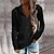 cheap Sweaters &amp; Cardigans-Women&#039;s Sweater Pullover Jumper Solid Color Knitted Button Stylish Basic Casual Long Sleeve Regular Fit Sweater Cardigans Fall Winter V Neck White Black Gray