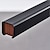 billiga Hängande-80/100 cm linje design taklampa matsal kontorsljuskrona aluminium målad finish modern 110-240 v