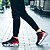 Χαμηλού Κόστους Ανδρικά Sneakers-Ανδρικά Αθλητικά Παπούτσια Παπούτσια άνεσης Μπάσκετ Αθλητικό Αθλητικό PU Μη ολίσθηση Δαντέλα μέχρι πάνω Μαύρο / Άσπρο Μαύρο / Κόκκινο Μαύρο / Μπλε Φθινόπωρο