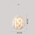 abordables Lustres-40/50 cm morden lustre nordique en métal style moderne élégant finitions peintes artistique moderne 220-240v