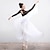 voordelige Balletkleding-ademende balletrokken effen tule dames trainingsprestaties hoge tule