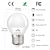billiga LED-klotlampor-12st 6w led globe glödlampa 600lm e27 e26 g45 20 led pärlor smd 2835 60w halogen motsvarande varm kall vit 110-240v