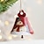 cheap Christmas Decorations-Christmas Iron Bell Santa Snowman Bell Pendant Decoration Christmas Tree Ring Bell