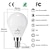 billiga LED-klotlampor-6st 6w led lampa globlampor takfläkt lampor 550lm e14 g45 20led smd 2835 60w halogen motsvarande varm kall vit 220-240v