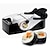 abordables Ustensiles de cuisson-rouleau de riz magique rouleau de coupe facile pour machine à sushi cuisine à faire soi-même outils onigiri parfaits