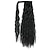 זול קוקו-תירס גלי קוקו ארוך שיער סינטטי על קליפ תוספות שיער אומבר זנב פוני חום שיער בלונדיני