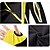 abordables Vestes et gilets pour hommes-SANTIC Homme Veste de Cyclisme Vélo Veste / Maillot / Hauts / Top Pare-vent, Doublure Polaire, Respirable Mosaïque Spandex, Toison Hiver Jaune / noir. Avancé Cyclisme en Montagne Modèle Semi-Form Fit