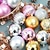 abordables Adornos-34 bolas de Navidad, adornos navideños, decoración navideña, bolas de formas especiales de 4 cm, decoraciones colgantes para árbol de Navidad, fiestas, regalos y festividades.