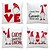 cheap Throw Pillows &amp; Covers-Christmas Party Double Side Cushion Cover 4PC Soft Decorative Square Throw Pillow Cover Cushion Case Pillowcase for Bedroom Livingroom Superior Quality Machine Washable Indoor Cushion for Sofa Couch Bed Chair