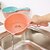 Χαμηλού Κόστους Νεωτεριστικά Εργαλεία Κουζίνας-πλαστική παχιά σέσουλα κουζίνας μακρυ λαβή μπανιέρα σέσουλα νερό παιδική σέσουλα μπάνιου μωρών