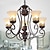 Недорогие Люстры-фонари-светодиодный подвесной светильник 67 см подвесной фонарь дизайн люстра металлическая окрашенная отделка современная 220-240 в