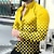 tanie męskie koszule z grafiką-Męskie Koszula Koszula z grafiką Groszki Wieczorne Żółty Fioletowy Pomarańczowy Zielony Na zewnątrz Ulica Długi rękaw Nadruk Przycisk w dół Odzież Moda Designerskie Codzienny Oddychający
