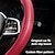 Χαμηλού Κόστους Καλύμματα για Τιμόνι Αυτοκινήτου-καλύμματα τιμονιού κάλυμμα τιμονιού με σχέδιο από ανθρακονήματα για γυναίκες&amp;amp;Ανδρικό, ασφαλές και αντιολισθητικό αξεσουάρ αυτοκινήτου μπλε / ροζ που κοκκινίζει / μαύρο για καθολικά όλα τα χρόνια