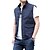abordables ropa exterior activa para hombres-Hombre Chaleco de pesca Chaleco para senderismo Camiseta Al aire libre Transpirable Resistente al Agua Bolsillo con cremallera Multi bolsillo Poliéster Verde Ejército Caqui Azul Oscuro Caza Pesca