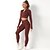 cheap Sports &amp; Outdoors-Women&#039;s Yoga Suit 2pcs 2 Piece Winter Cropped Leggings Crop Top Clothing Suit Lake Blue White Yoga Fitness Gym Workout Nylon Tummy Control Butt Lift 4 Way Stretch Long Sleeve Sport Activewear High