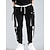 tanie Spodnie męskie-męskie bojówki streetwear spodnie z wieloma kieszeniami hiphop punk jogger sportowe spodnie harem wiosna jesień