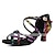 abordables Zapatos de baile latino-Mujer Zapatos de Baile Latino Zapatos de Salsa Entrenamiento Rendimiento Patrón / Estampado Tacones Alto Hebilla Diseño / Estampado Tacón alto delgado Hebilla Arco Iris