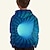 abordables Vision 3D et Géométrie du Garçon-Garçon 3D 3D Print Sweat à capuche manche longue 3D effet Printemps Automne Actif Enfants 3-12 ans du quotidien