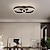 billige Ring &amp; Rund Design-52 cm taklampe innfelt taklampe rustfritt stål galvanisert malt utførelse led 220-240v