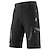 cheap Cycling Clothing-Arsuxeo Men&#039;s Bike Shorts Cycling MTB Shorts Bike Mountain Bike MTB Road Bike Cycling Shorts Baggy Shorts Sports Black Dark Green Breathable Quick Dry Waterproof Zipper Spandex Polyester Clothing