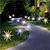 cheap Pathway Lights &amp; Lanterns-Christmas Lights Outdoor Firework String Light LED Solar Light for Home Christmas Holiday Yard Light Outdoor Waterproof Garden Garland Decoration Fairy DIY Lamp With Remote Controller