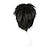 ieftine Peruci Costum-perucă sintetică naturală dreaptă și scurtă perucă bob scurtă neagră păr sintetic cosplay bărbați moale petrecere perucă neagră de Halloween