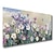 tanie Obrazy z kwiatami/roślinami-Obraz olejny ręcznie malowane ściany sztuki nowoczesne kwiaty kwiat fioletowe pola wystrój domu wystrój walcowane płótno bez ramki nierozciągnięte!
