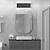billige Toiletbelysning-lightinthebox 1-lys 31/46/61 cm led væglampe antirefleks mat design indendørs væglampe moderne stil armaturer badeværelse soveværelse lys 10w 16w 22w ac100-240v