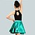 cheap Kids&#039; Dancewear-Latin Dance Skirts Ruching Girls&#039; Performance Sleeveless Natural Spandex