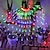 economico Strisce LED-3.5m Fili luminosi 412 LED 1 set Multicolore San Valentino Natale Impermeabile Feste Decorativo 110-240 V