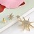 cheap Earrings-1pc Stud Earrings Jacket Earrings For Women&#039;s Crystal Party Wedding Birthday Cubic Zirconia Rhinestone Star Galaxy Star of David Gold / Casual / Daily