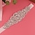 cheap Party Sashes-Satin / Tulle Wedding / Party / Evening Sash With Imitation Pearl / Belt / Appliques Women&#039;s Sashes
