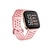 abordables Correas de reloj Fitbit-Correa de Smartwatch para Fitbit Versa 2 / Versa Lite / Versa SE / Versa Silicona Reloj inteligente Correa Suave Transpirable Correa Deportiva Reemplazo Pulsera