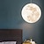 رخيصةأون أضواء قلادة-3d الطباعة القمر الثريا الحديثة بسيطة الشمال الإبداعية القمر مصباح مطعم غرفة المعيشة غرفة نوم القمر الثريا