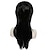 abordables Perruques de déguisement-Perruque médiévale perruque cosplay ondulée partie centrale perruque comme indiqué cheveux synthétiques pour femmes noir