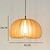 billige Lanterne Design-vedhæng lys led vedhæng lanterne design vintage / land til spisestue / butikker / caféer træ / bambus 220-240v
