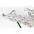 זול עגילים-2 יחידות עגילים צמודים מטפס האוזן For בגדי ריקוד נשים זירקונה מעוקבת חתונה יומי נשף מסכות סגסוגת עלה