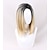 economico Parrucche dei personaggi dei film-chucky parrucca bride of chucky women blonde black center parting gioco di ruolo jennifer tilly parrucca cosplay resistente al calore parrucca di halloween