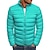 cheap Men&#039;s Downs &amp; Parkas-Men&#039;s Winter Coat Winter Jacket Puffer Jacket Quilted Jacket Hiking Windproof Warm Solid Color Light Blue Navy Black Red Puffer Jacket