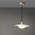 economico Luci Isola-25/35/45 cm lampade a sospensione led forme geometriche luci da incasso rame stile artistico stile moderno elegante artistico moderno 220-240v