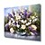 billige Botaniske Trykk-veggkunst lerret plakat maleri moderne lilla lavendel blomster hjemmeinnredning rullet lerret uten ramme
