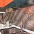 abordables Autocollants pour carreaux, faïences-10 pièces feuille d&#039;argent brossé doré en relief autocollant de tuile marocaine autocollant mural de cuisine autocollant de mur de tuile de texture en métal