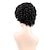 お買い得  最高品質ウィッグ-女性のための黒のかつらショートアフロ変態カーリーウィッグ女性のための耐熱人工毛毎日のパーティー