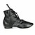 olcso Jazzcipők-Női Jazz cipő Modern cipő Tánccipők Teljesítmény Edzés Gyakorlat Lapostalpú Félcipő Lapos Kerek orrú Fűzős Felnőttek Fekete