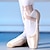 cheap Dancewear-Women&#039;s Ballet Shoes Pointe Shoes En Pointe Dance and For Toes Soft Pads Supplies Training Performance Practice Ribbons Flat Heel Pink Lace-up Adults&#039; / Satin